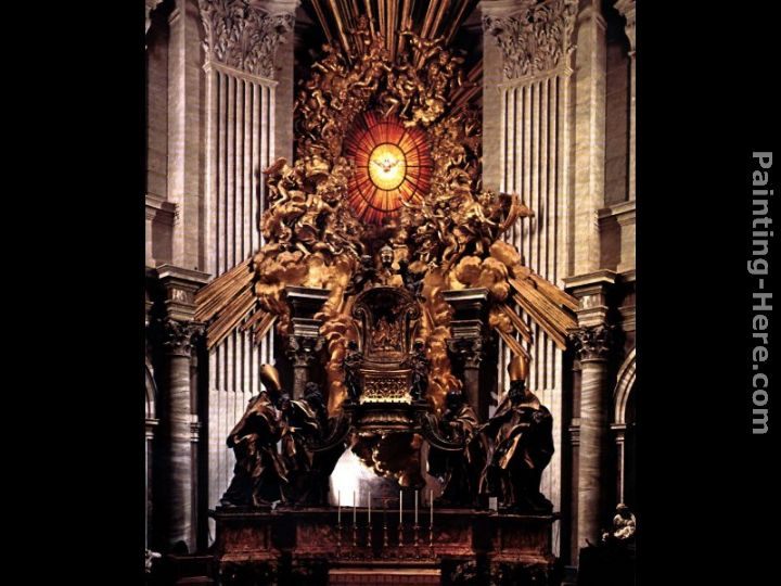 Gian Lorenzo Bernini The Chair of Saint Peter
